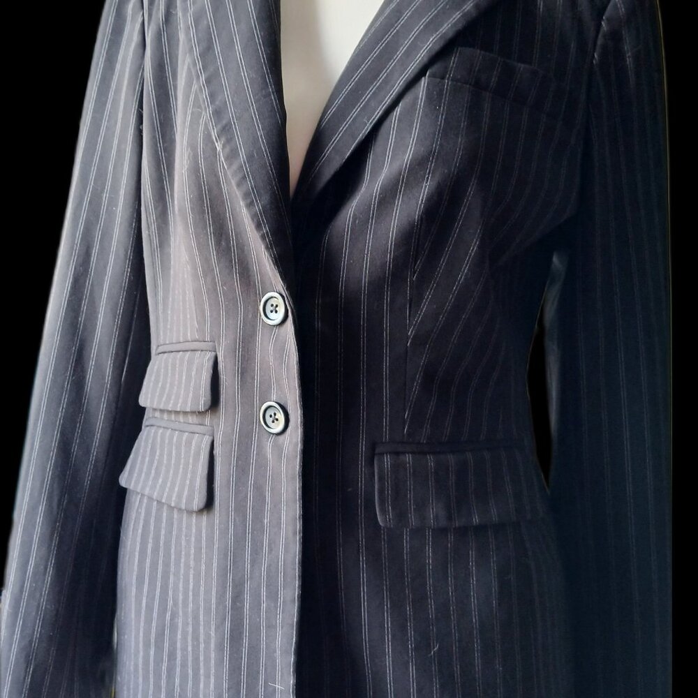 Pinstripe Blazer
